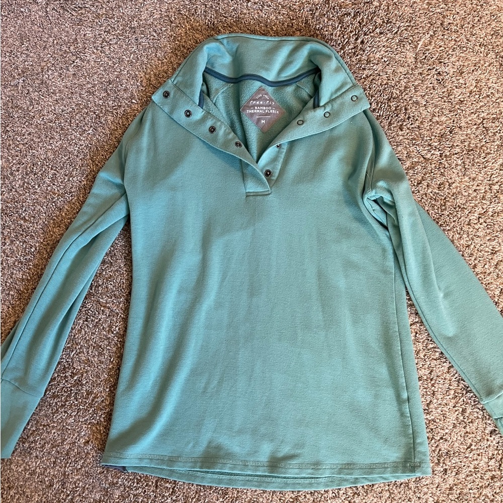 Free Fly Bamboo Thermal Fleece Pullover